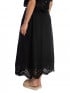 MALINA KJOL CHARA BRODERI ANGLAIS MAXI BLACK