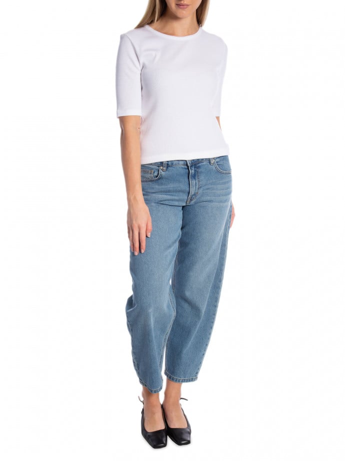 MY ESSENTIAL WARDROBE JEANS BALOO BARREL 139 BLUE