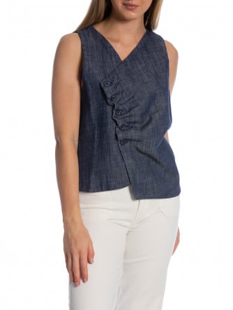 MY ESSENTIAL WARDROBE TOPP DAZZIE DARK BLUE