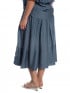 COPENHAGEN MUSE KJOL MOLLY A-LINE BLUE MIRAGE