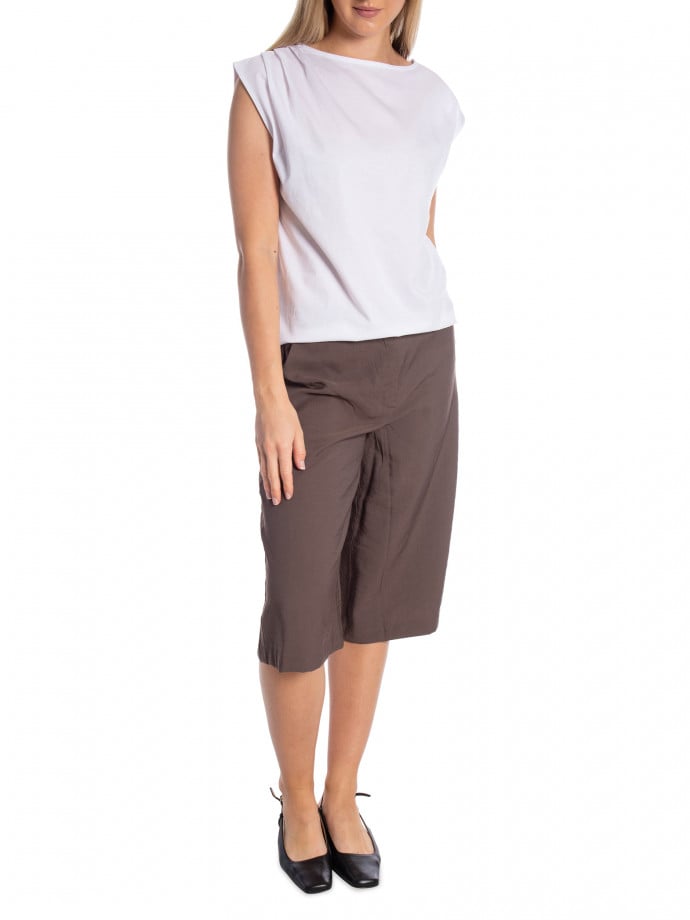MINUS SHORTS JULIA BERMUDA CHESTNUT