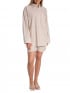 BY MALENE BIRGER SKJORTA DERRIS DARK SAND STRIPE 