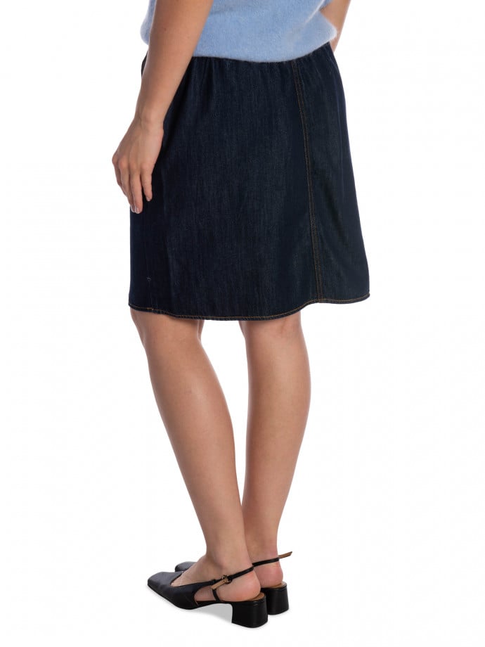 INWEAR KJOL GLENN DARK DENIM