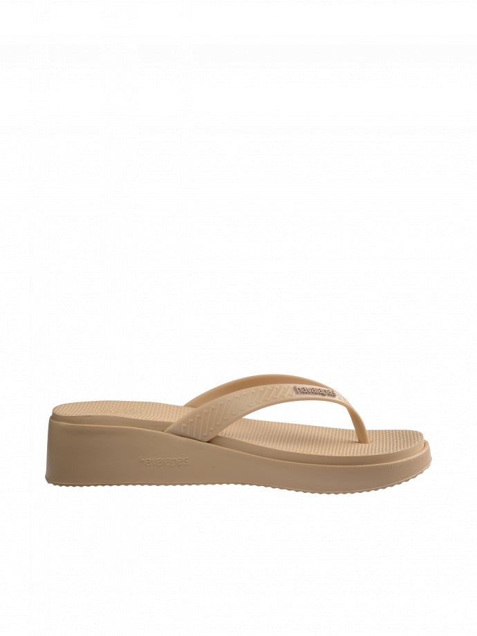 HAVAIANAS FLIPFLOP HIGH PLATFORM GOLDEN