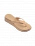 HAVAIANAS FLIPFLOP HIGH PLATFORM GOLDEN