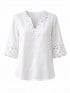 BLUS FLOWY WHITE