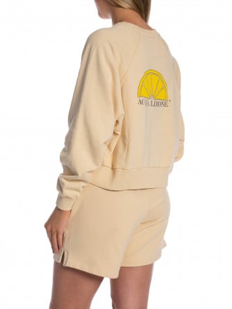 ACQUA LIMONE TRÖJA IVY CROPPED KHAKI