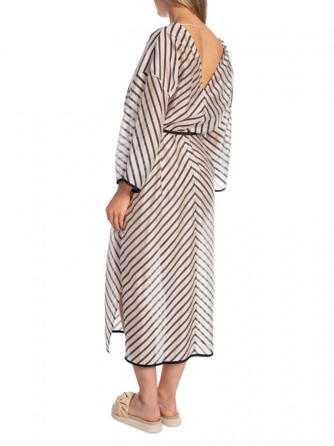 SELECTED FEMME KLÄNNING IRIS BEACH BLACK