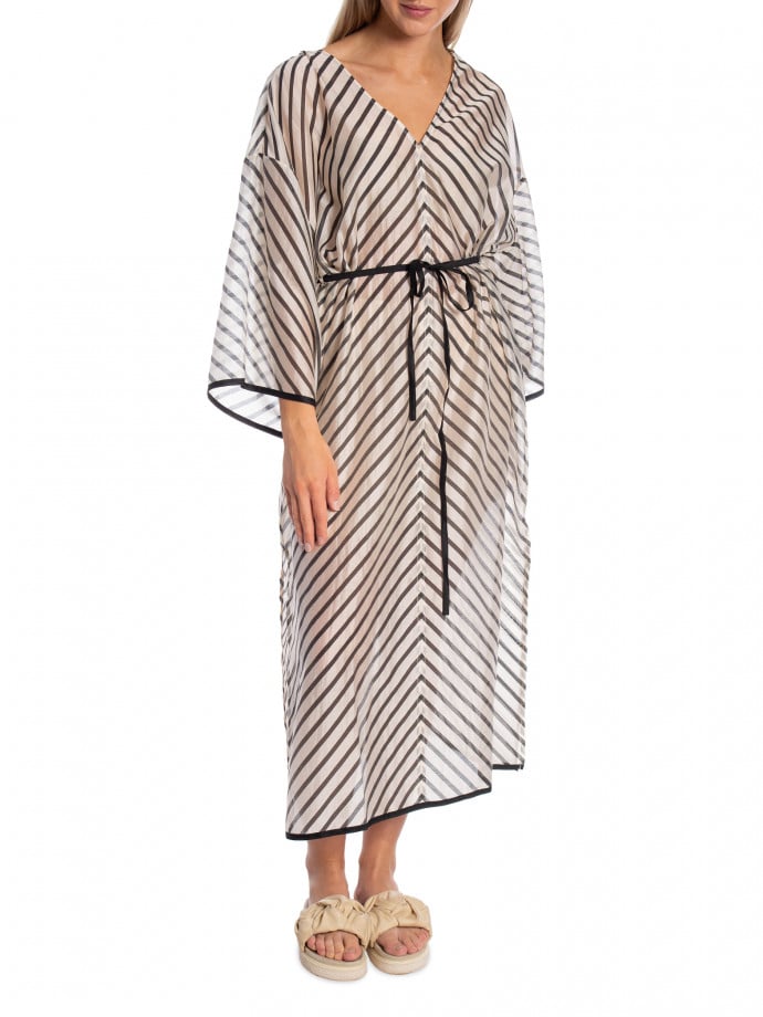 SELECTED FEMME KLÄNNING IRIS BEACH BLACK