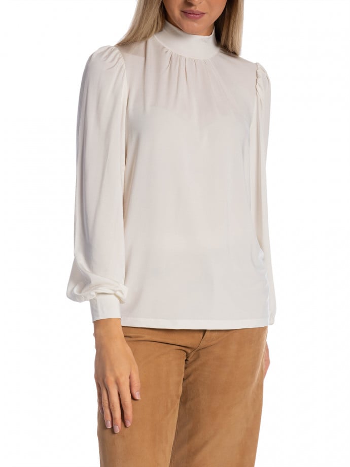 SELECTED FEMME TOPP SAYA L SNOW WHITE