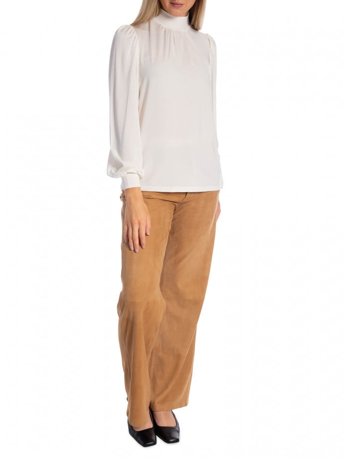 SELECTED FEMME TOPP SAYA L SNOW WHITE