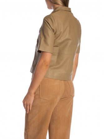 SELECTED FEMME SKINNSKJORTA LEA KELP