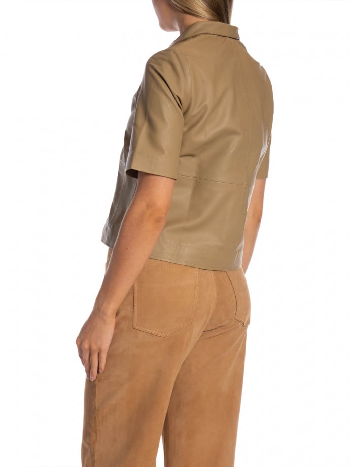 SELECTED FEMME SKINNSKJORTA LEA KELP
