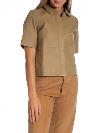SELECTED FEMME SKINNSKJORTA LEA KELP