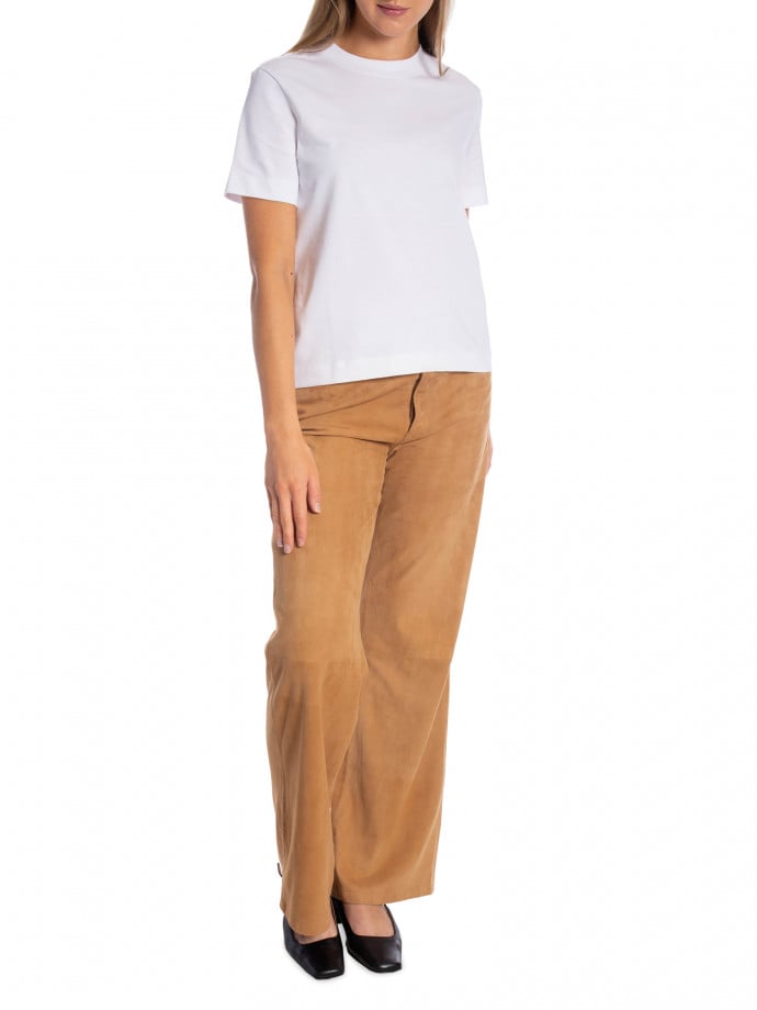 SELECTED FEMME TOPP ESSENTIAL BRIGHT WHITE