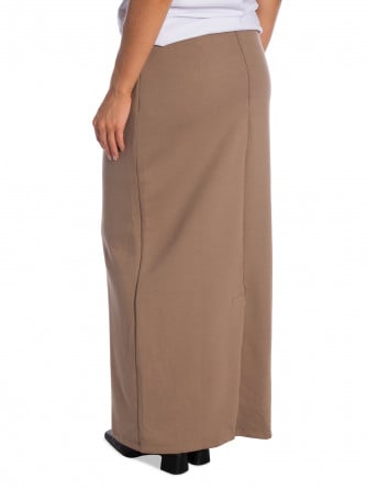 SELECTED FEMME KJOL KARA GREIGE