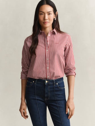 GANT SKJORTA REL CLASSIC POPLIN WARM SPICE