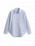 GANT SKJORTA REL CLASSIC POPLIN LIGHT BLUE