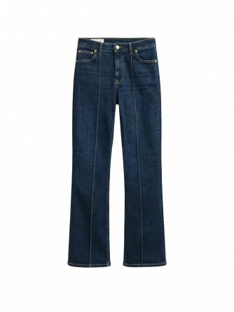 GANT JEANS SLIM FLARE PINTUCK DARK BLUE BROKEN IN