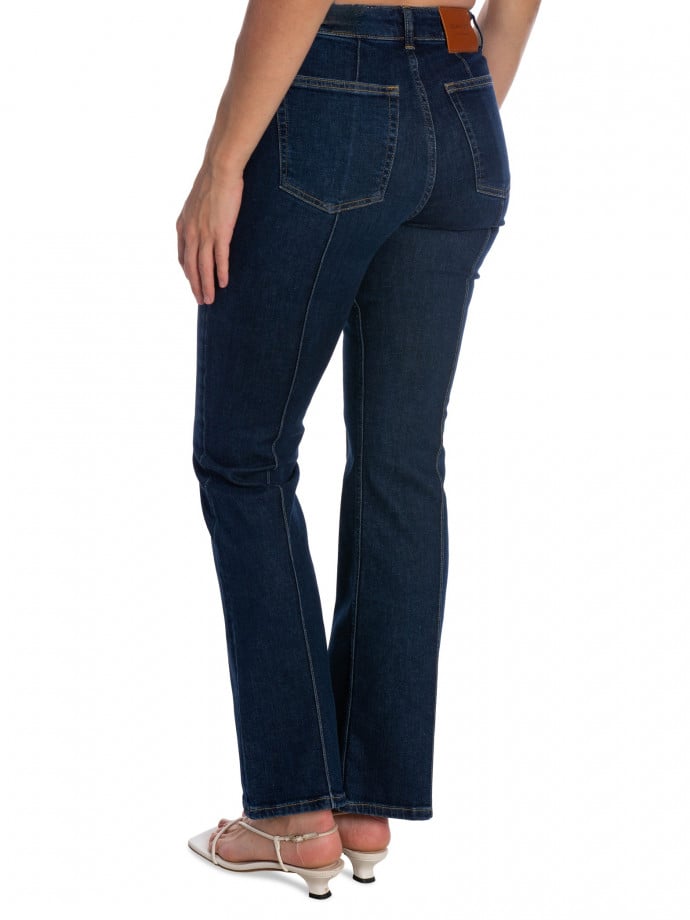 GANT JEANS SLIM FLARE PINTUCK DARK BLUE BROKEN IN