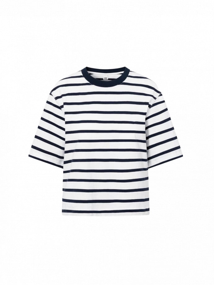 TWIST & TANGO TOPP CHELSEY NAVY WHITE STRIPE