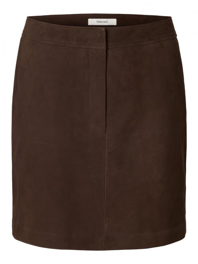 SELECTED FEMME KJOL KAYA SUEDE DELICIOSO