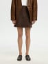 SELECTED FEMME KJOL KAYA SUEDE DELICIOSO