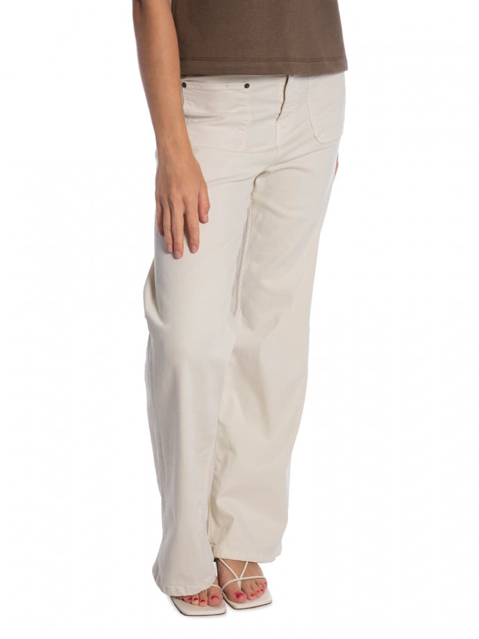 LOIS JEANS PAZ MEGALIA SHOT ECRU L32