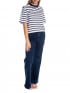 TWIST & TANGO TOPP CHELSEY NAVY WHITE STRIPE