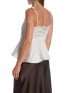 NEO NOIR TOPP KAELA HEAVY SATEEN LACE PEARL