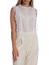 NEO NOIR TOPP SAMIA LACE WHITE