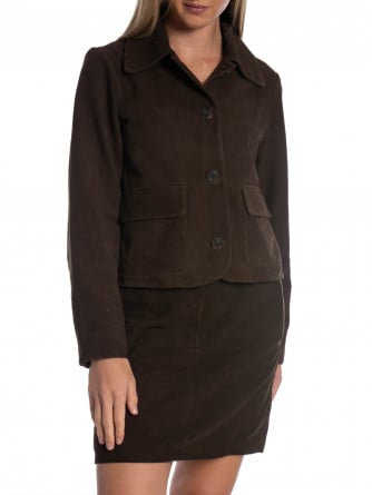 SELECTED FEMME JACKA KAYA SUEDE DELICIOSO