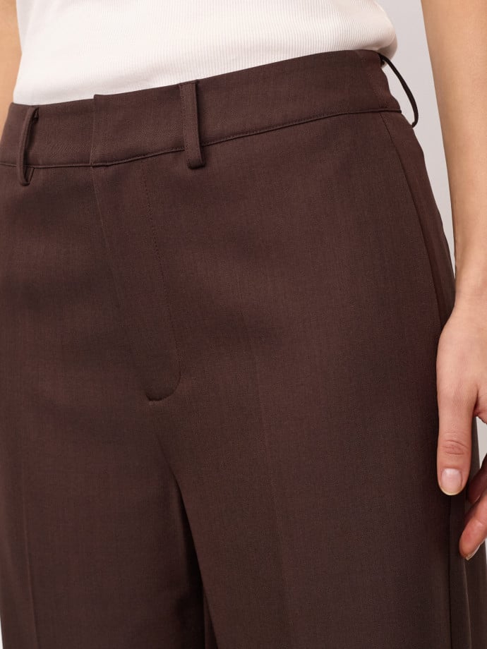 CO'COUTURE BYXA LUNA WIDE DARK BROWN