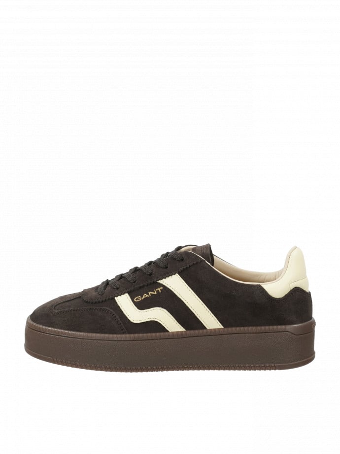 GANT SNEAKER CUZMANI ESPRESSO BROWN/YELLOW