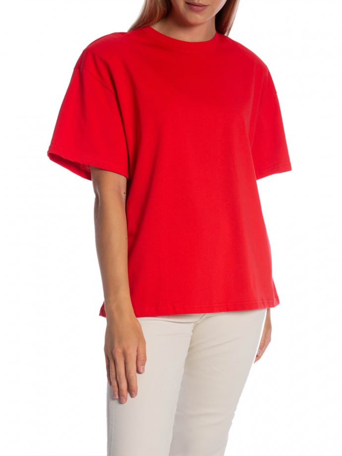 TOPP CLASSIC OVERSIZED VIBRANT RED