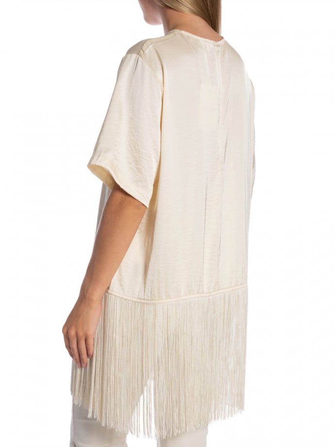 SOAKED TOPP VERONA FRINGE ANTIQUE WHITE