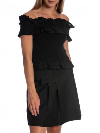 COPENHAGEN MUSE TOPP MOLLY BLACK