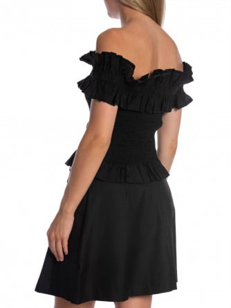 COPENHAGEN MUSE TOPP MOLLY BLACK