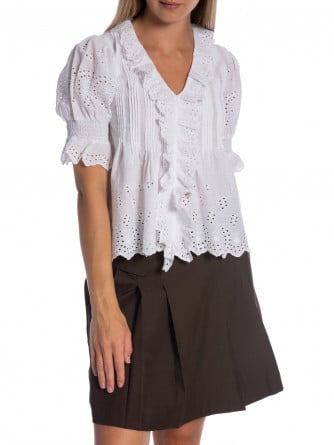 NEO NOIR BLUS TALISE EMB WHITE