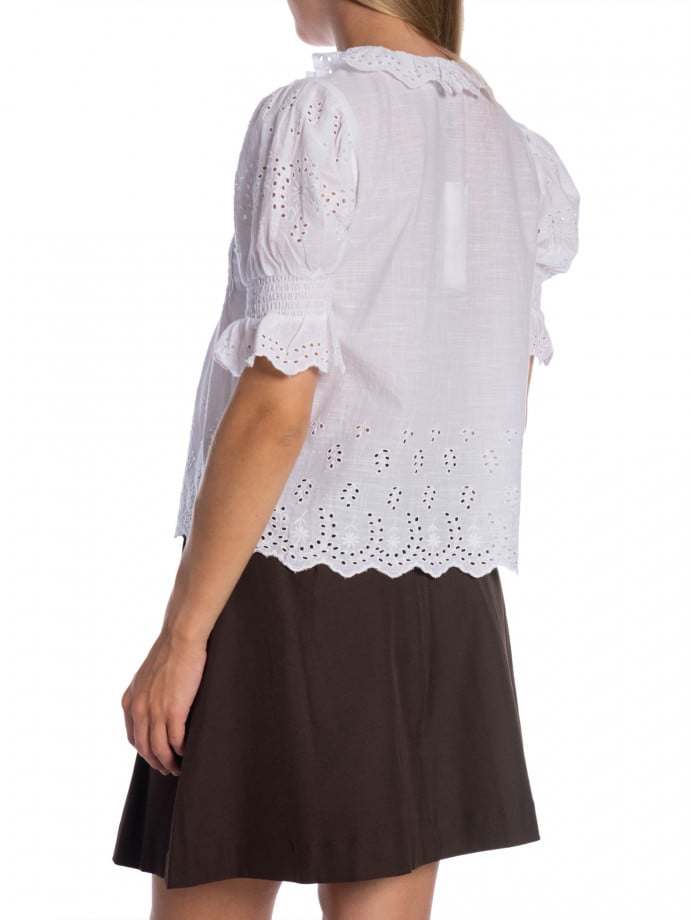 NEO NOIR BLUS TALISE EMB WHITE