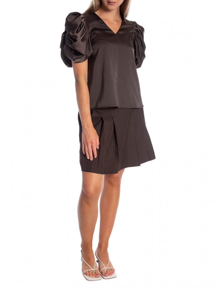 Y.A.S TOPP YASPELLA CHOCOLATE BROWN