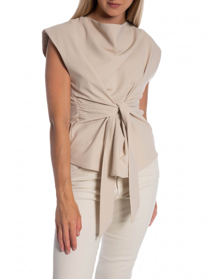 NEO NOIR TOPP KATARIM CREPE IVORY