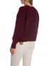 KOFTA SOFT GOLD BUTTON BORDEAUX