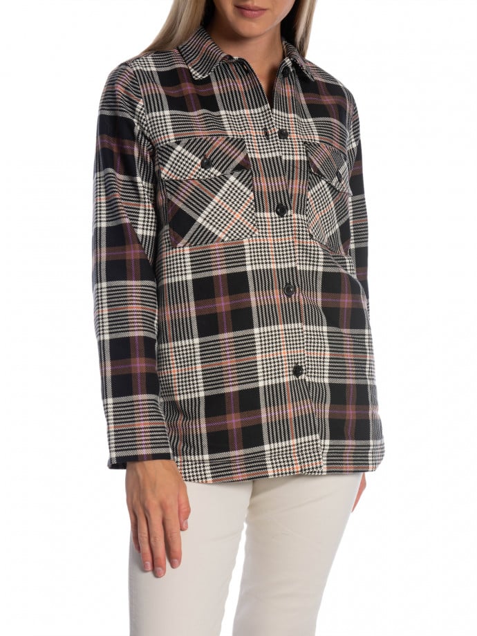 PEAK PERFORMANCE JACKA OVERSHIRT CHECK
