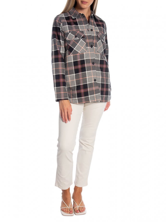PEAK PERFORMANCE JACKA OVERSHIRT CHECK