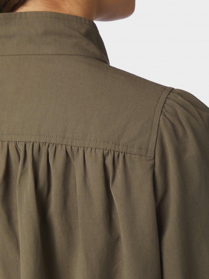NEO NOIR JACKA TIRSA TWILL ARMY