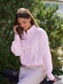 NEO NOIR SKJORTA EMMANA C POPLIN LIGHT PINK