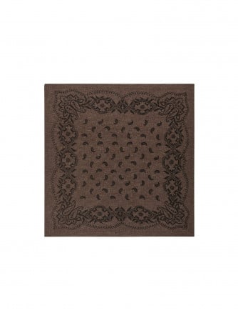 NEO NOIR SJAL ADELINA PAISLEY BROWN MELANGE