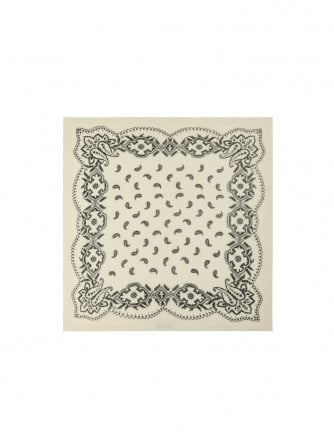 NEO NOIR SJAL ADELINA PAISLEY OFF WHITE