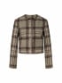 MALINA JACKA NINETTE DRESSED STEEL CHECKS